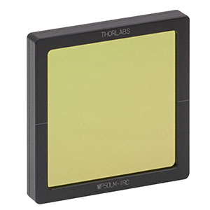 WP50LM-IRC - 50.0 mm x 50.0 mm Mounted Wire Grid Polarizer, 7 - 15 µm