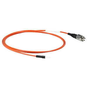 M80L01 - Ø200 µm Core, 0.22 NA, FC/PC to Ø2.5 mm Ferrule Patch Cable, 1 m Long