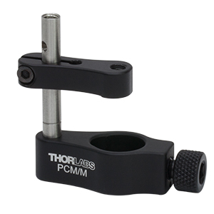 PCM/M - Ø12 mm～Ø12.7 mmポスト用クランプ、ベースアダプタは別売り(ミリ規格)