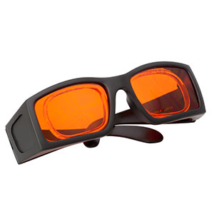 LG3A - レーザ保護メガネ、ライトオレンジレンズ、可視光透過率：48%、コンフォートタイプ