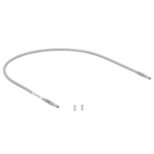 MZ61L1 - Ø600 µm, 0.20 NA ZBLAN Multimode Patch Cable, SMA905, 1 m Long