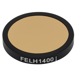 FELH1400 - Ø25.0 mm Longpass Filter, Cut-On Wavelength: 1400 nm