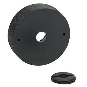 S1PLM56 - SM1ネジ付きDelrin製マウント、Ø5.6 mm半導体レーザ用