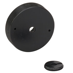 S1PLM38 - SM1ネジ付きDelrin製マウント、TO-38半導体レーザ用