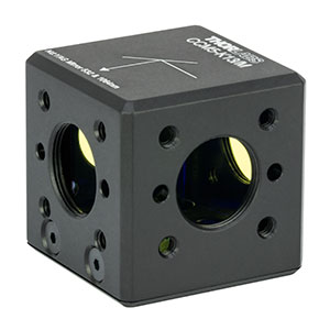 CCM5-K13/M - 16 mm Cage-Cube-Mounted Nd:YAG Turning Prism Mirror, 532 and 1064 nm, M4 Tap