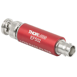 EF502 - Low-Pass Electrical Filter, ≤100 kHz Passband, Coaxial BNC Feedthrough