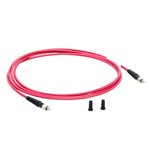 M35L02 - ファイバーパッチケーブル、Ø1000 µm、NA0.39、SMA-SMA、低OH、長さ2 m