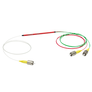 RG40F1 - 532 nm / 670 nm Wavelength Combiner/Splitter, FC/PC Connectors
