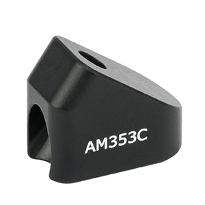 AM353C - 35.3° 角度付きブロック、#8ザグリ穴、#8-32ネジ付きポスト取付け可能(インチ規格)