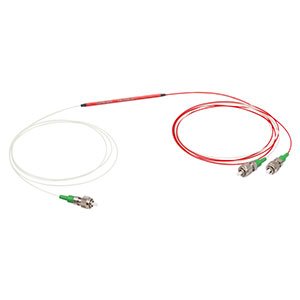PN1550R1A1 - 1x2 PM Coupler, 1550 ± 15 nm, 99:1 Split, ≥20 dB PER, FC/APC Connectors
