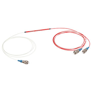 PN1550R1F1 - 1x2 PM Coupler, 1550 ± 15 nm, 99:1 Split, ≥20 dB PER, FC/PC Connectors