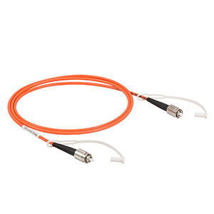 M94L01 - Ø105 µm, 0.100 NA, Low OH, FC/PC-FC/PC Fiber Patch Cable, 1 m Long