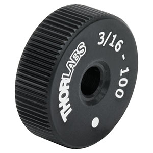 F19SSK1L - 3/16”-100取外し可能アジャスターノブ、18.0 mm(インチ規格)