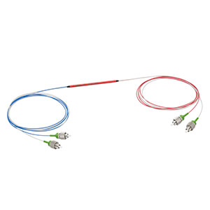 PN1064R5A2 - 2x2 PM Coupler, 1064 ± 15 nm, 50:50 Split, ≥20 dB PER, FC/APC Connectors