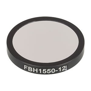 FBH1550-12 - Premium Bandpass Filter, Ø25 mm, CWL = 1550 nm, FWHM = 12 nm