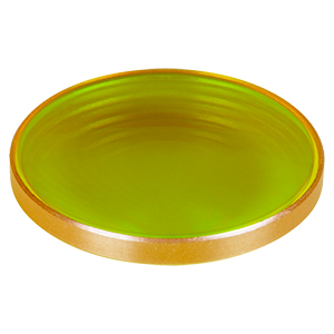 LC7414-E4 - Ø1in ZnSe Plano-Concave Lens, f = -100 mm, AR-Coated: 2-13 µm