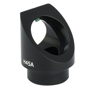 H45A - 45°マウント、Ø12 mm～Ø12.7 mm(Ø1/2インチ)光学素子用