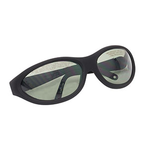 LG16B - レーザ保護メガネ、グレーレンズ、可視光透過率：41%、スポーツタイプ