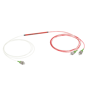 PN780R2A1 - 1x2 PM Coupler, 780 ± 15 nm, 90:10 Split, ≥18 dB PER, FC/APC Connectors