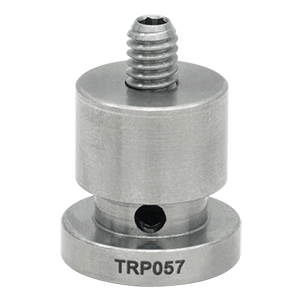 TRP057 - Ø0.47インチ 台座付きポスト、#8-32止めネジ、1/4”-20タップ穴、L = 0.568インチ (インチ規格)