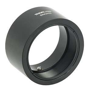 SM2N3 - Nikon製Eclipse (Ti、Ti2、または正立)顕微鏡ランプハウスポート用アダプタ、D6Nメス型アリ溝、SM2内ネジ付き