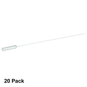 CFMC52U-20 - Uncleaved Fiber Optic Cannula, Ø2.5 mm Ceramic Ferrule, Ø200 µm Core, 0.50 NA, 20 Pack