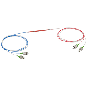 PN850R5A2 - 2x2 PM Coupler, 850 ± 15 nm, 50:50 Split, ≥18.0 dB PER, FC/APC Connectors