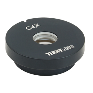 C4X - CSC2001用レンズ、4倍対物レンズ対応、400～850 nm