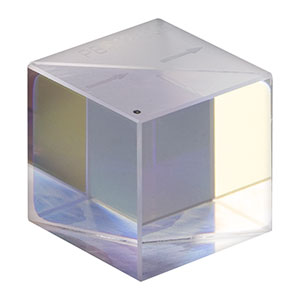 PBS12-633 - 1/2in Polarizing Beamsplitter Cube, 633 nm
