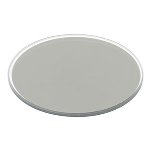 ND2R10B - Unmounted Reflective Ø50 mm ND Filter, Optical Density: 1.0