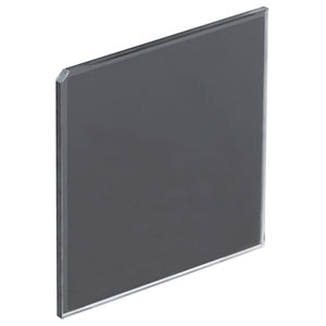 NDUV202B - Unmounted 50 mm x 50 mm UVFS Reflective ND Filter, OD: 0.2