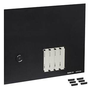 AEPU1/M - アルミニウム製筐体用ユーティリティパネル、375 mm x 300 mm(ミリ規格)