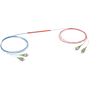 PN480R3A2 - 2x2 PM Coupler, 480 ± 15 nm, 75:25 Split, ≥18 dB PER, FC/APC Connectors