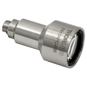 F810APC-635 - 635 nm FC/APC Collimation Package, NA = 0.25, f = 35.41 mm