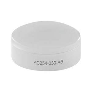 AC254-030-AB - f = 30.0 mm, Ø1in Achromatic Doublet, ARC: 400 - 1100 nm