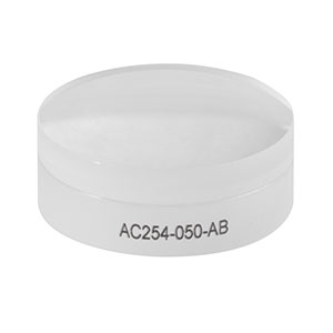 AC254-050-AB - f = 50.0 mm, Ø1in Achromatic Doublet, ARC: 400 - 1100 nm