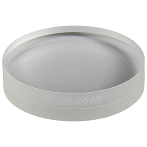 AC508-400-AB - f = 400.0 mm, Ø50.8 mm Achromatic Doublet, ARC: 400 - 1100 nm