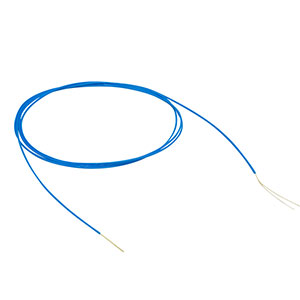 FT900KB - Ø900 µm Hytrel補強用チューブ、青色、ケブラ―糸付き