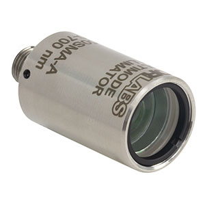 F950SMA-A - 350 - 700 nm, NA = 0.54, f = 9.9 mm, SMA905 Multimode Collimator