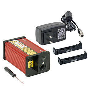 NPL52C - Nanosecond Pulsed Laser Diode System, 520 nm, 6 - 129 ns Adjustable Pulse Width