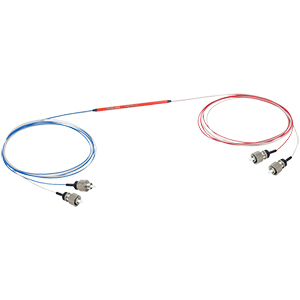 PN670R3A2 - 2x2 PM Coupler, 670 ± 15 nm, 75:25 Split, ≥18 dB PER, FC/APC Connectors