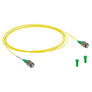 P3-SMF28Y-FC-2 - Single Mode Patch Cable, 1260-1625 nm, FC/APC, Ø900 µm Jacket, 2 m Long