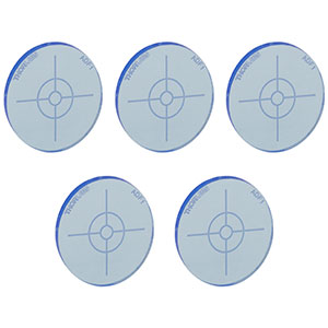 ADF1-P5 - Fluorescent Alignment Disk, Blue, 5 Pack