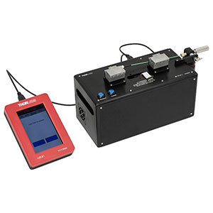 PTR403B - ファイバーリコータ、手動リコートインジェクタ搭載、UV LED手動モールドアセンブリが必要、最大リコート長50 mm