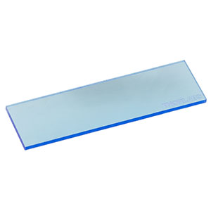 FSK1 - Fluorescent Microscope Slide, Blue, 1.7 mm Thick