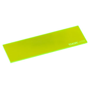 FSK2 - Fluorescent Microscope Slide, Green, 1.7 mm Thick