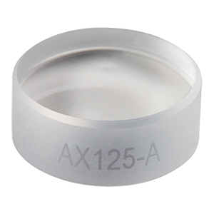 AX125-A - 5.0°, 350 - 700 nm AR Coated UVFS, Ø1/2in (Ø12.7 mm) Axicon
