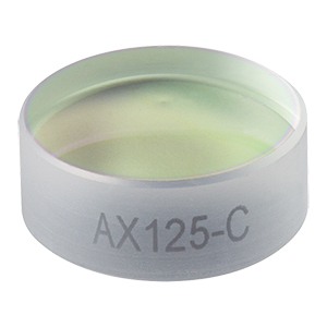 AX125-C - 5.0°, 1050 - 1700 nm AR Coated UVFS, Ø1/2in (Ø12.7 mm) Axicon