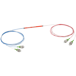 PN1480R1A2 - 2x2 PM Coupler, 1480 ± 15 nm, 99:1 Split, ≥20 dB PER, FC/APC Connectors