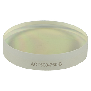 ACT508-750-B - f = 750.0 mm, Ø2in Achromatic Doublet, ARC: 650 - 1050 nm